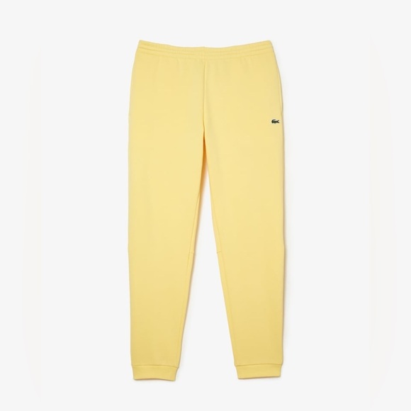 LACOSTE Tapered Leg Sweatpants in Yellow - Picture 1 of 13
